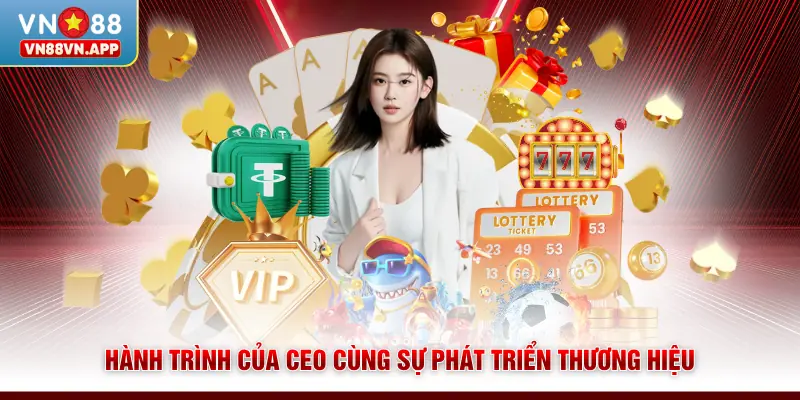 Hành trình của CEO cùng sự phát triển thương hiệu